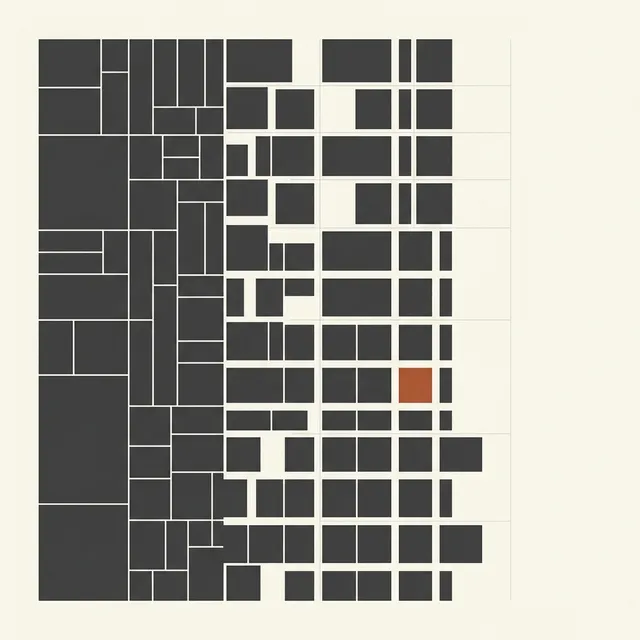 Minimal grid structure representing deterministic systems engineering